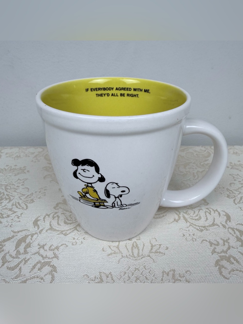 Hallmark Peanuts Collection Mug, If Everyone Agreed With Me…